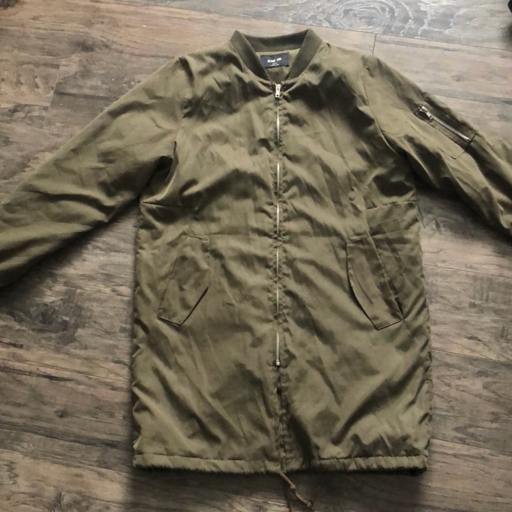 Long Bomber Jacket